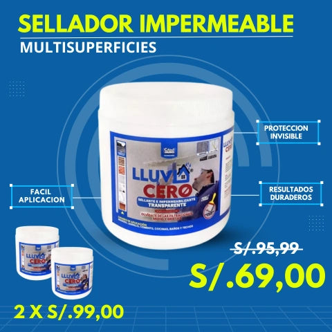 Sellador Impermeable - Lluvia cero